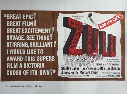 Zulu - British poster
