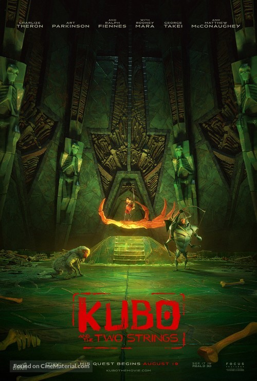 Kubo and the Two Strings - Movie Poster