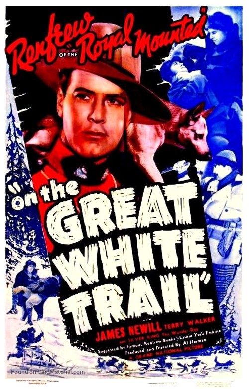 On the Great White Trail - Movie Poster