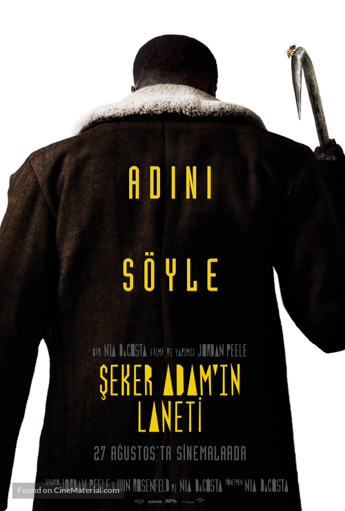 Candyman - Turkish Movie Poster