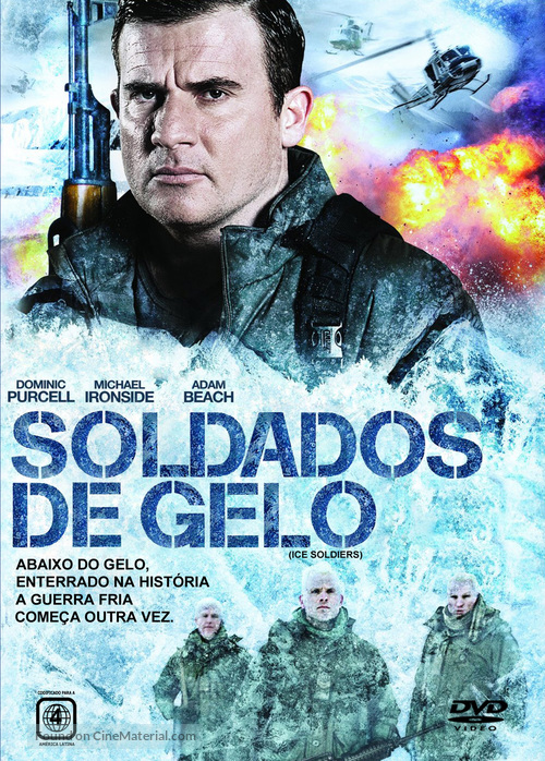Ice Soldiers - Brazilian DVD movie cover