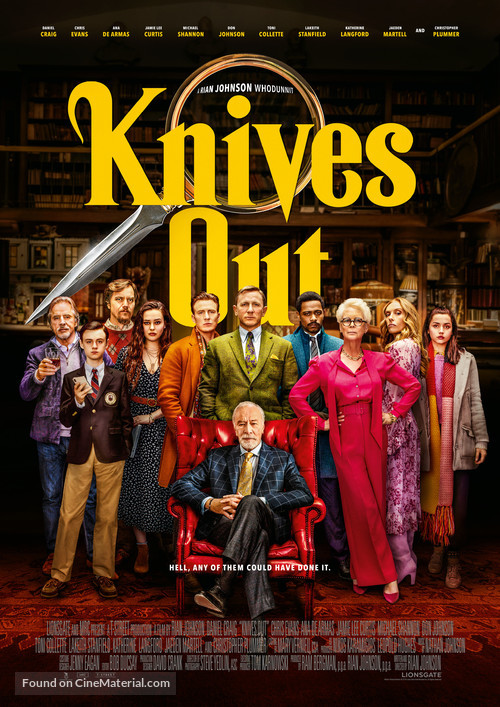 Knives Out - Swedish Movie Poster