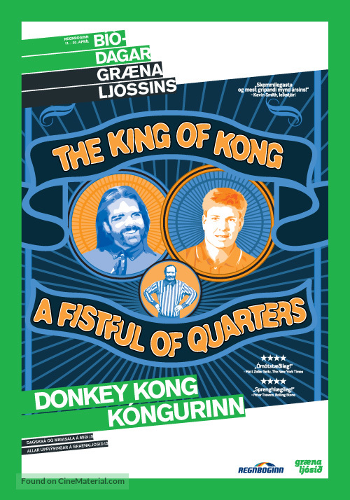 The King of Kong - Icelandic poster