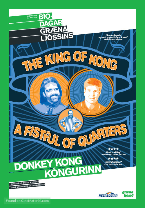 The King of Kong - Icelandic poster