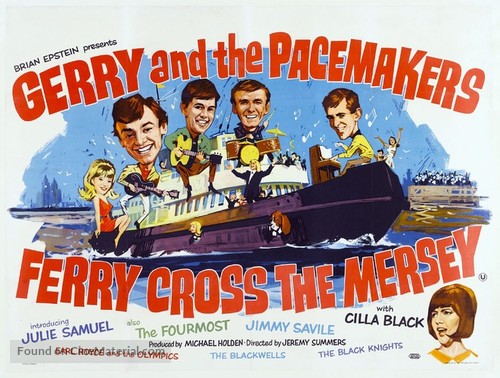 Ferry Cross the Mersey - British Movie Poster