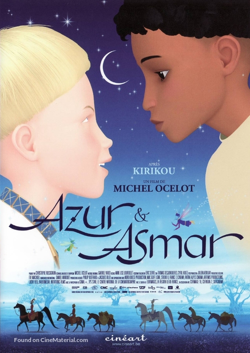 Azur et Asmar - French DVD movie cover