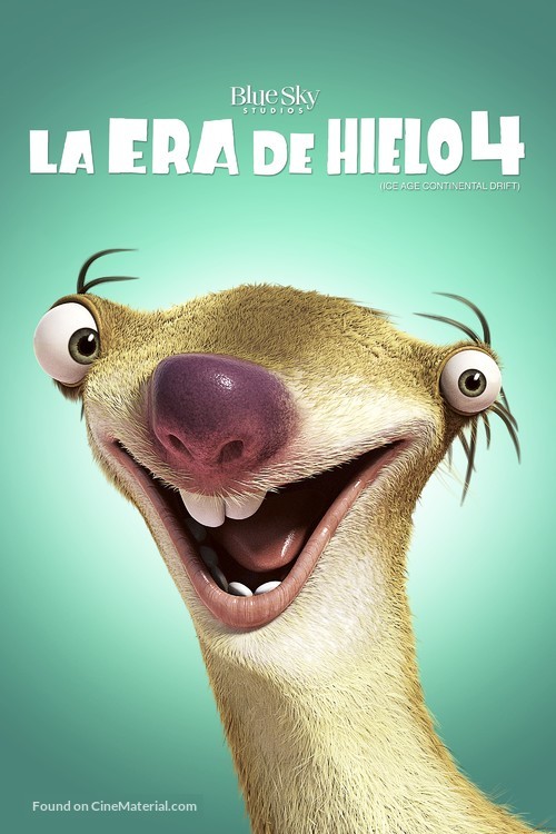 Ice Age: Continental Drift - Argentinian Movie Cover