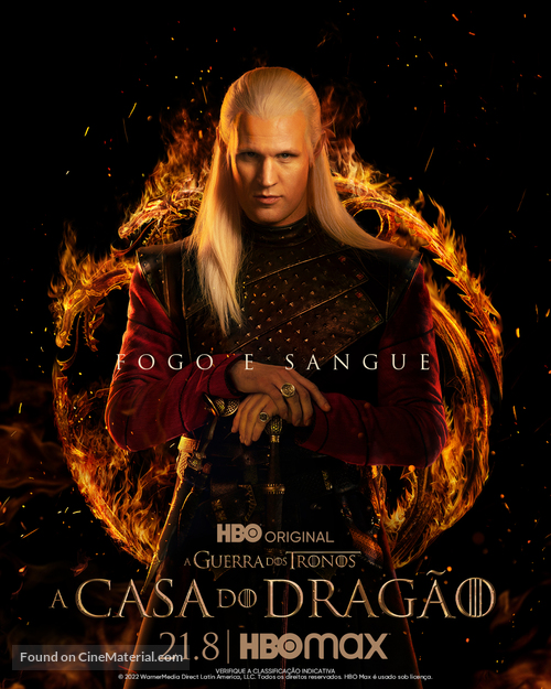 &quot;House of the Dragon&quot; - Brazilian Movie Poster