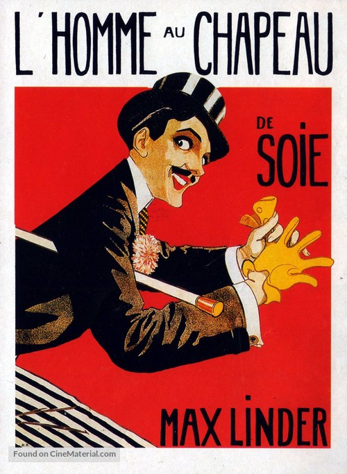 L&#039;homme au chapeau de soie - French Movie Poster