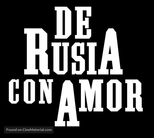 From Russia with Love - Argentinian Logo
