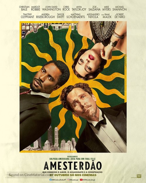 Amsterdam - Portuguese Movie Poster