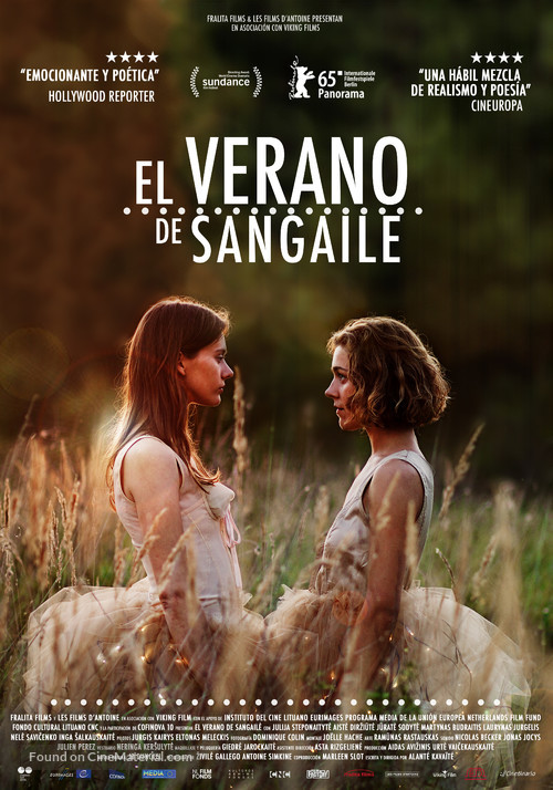 Sangailes vasara - Spanish Movie Poster