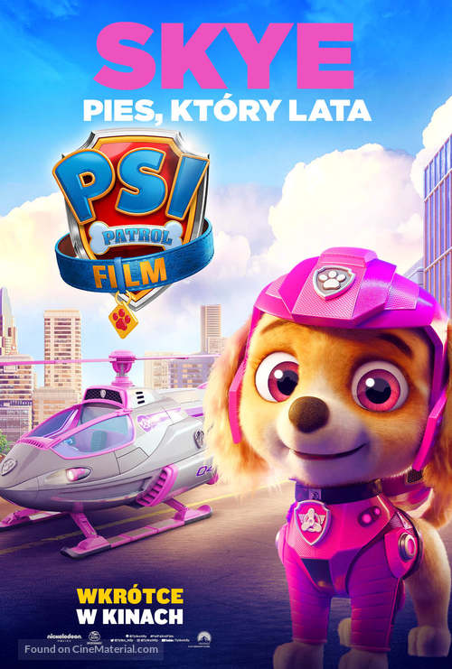 Paw Patrol: The Movie - Polish Movie Poster