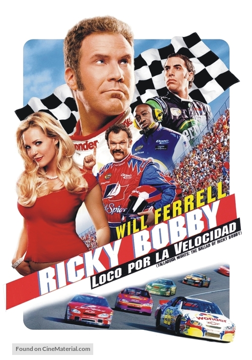 Talladega Nights: The Ballad of Ricky Bobby - Argentinian Movie Poster