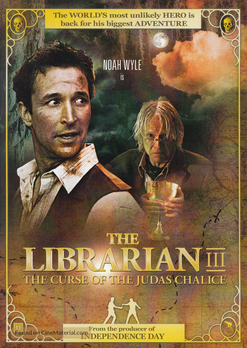 The Librarian: The Curse of the Judas Chalice - Danish Movie Cover