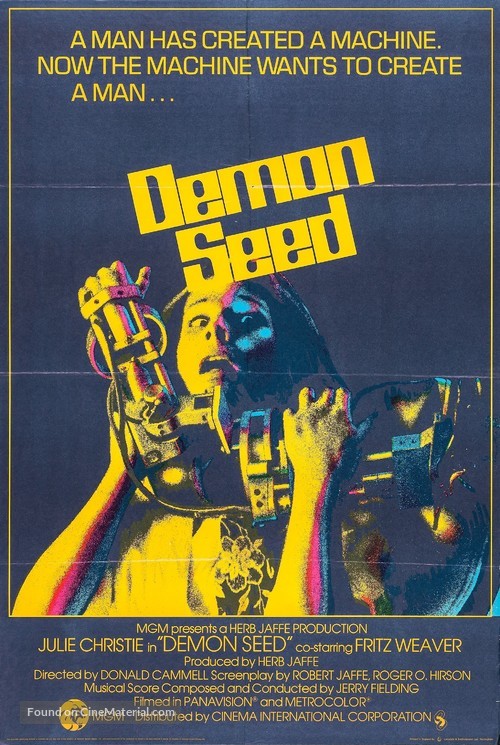 Demon Seed - British Movie Poster