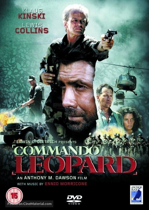 Kommando Leopard - British DVD movie cover