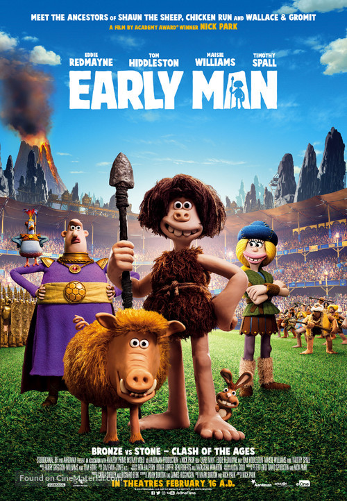 Early Man - Canadian Movie Poster