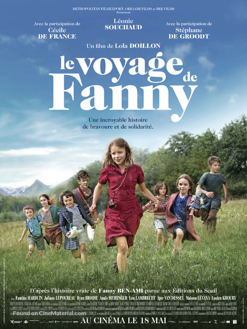 Le voyage de Fanny - French Movie Poster