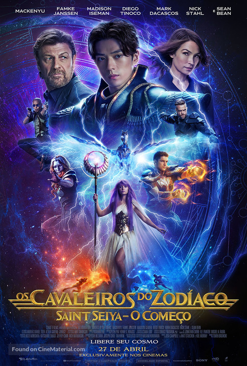 Knights of the Zodiac - Brazilian Movie Poster