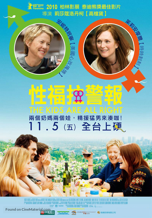 The Kids Are All Right - Taiwanese Movie Poster