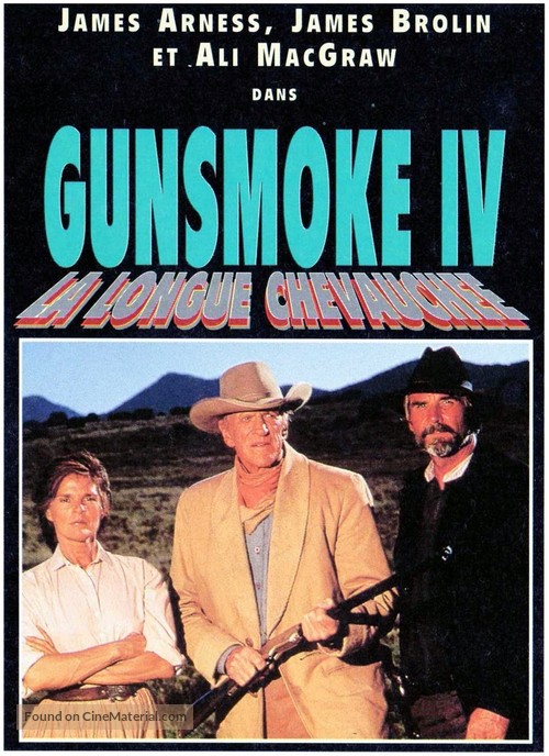 Gunsmoke: The Long Ride - French Video on demand movie cover