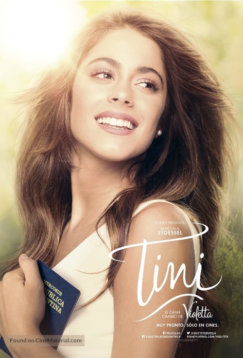 Tini: El gran cambio de Violetta - Argentinian Movie Poster