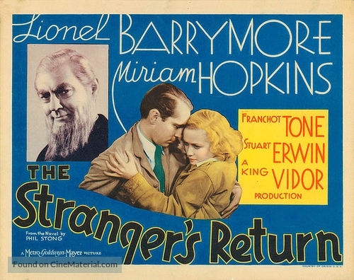 The Stranger&#039;s Return - Movie Poster