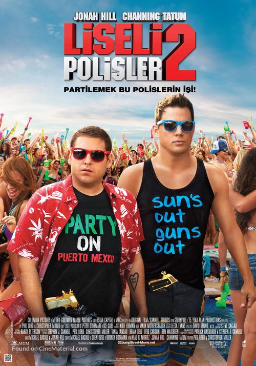 22 Jump Street - Turkish Movie Poster