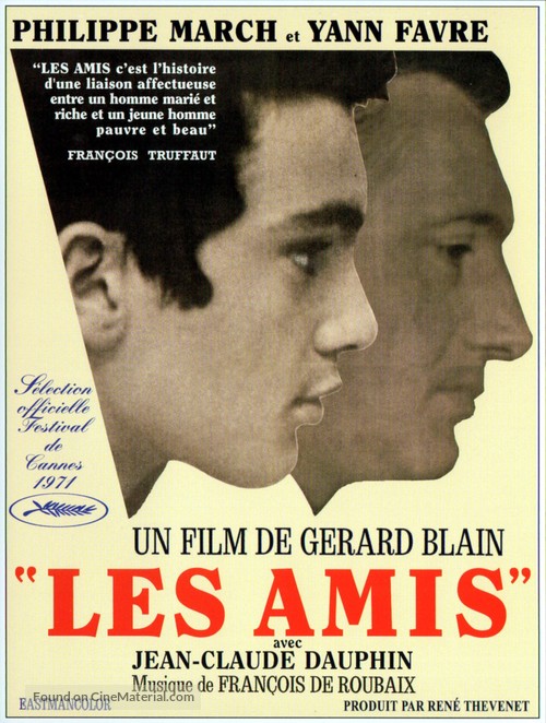 Les amis - French Movie Poster