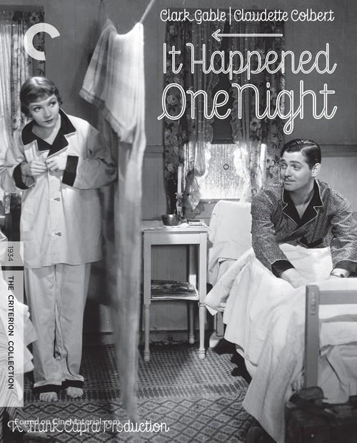 It Happened One Night - Blu-Ray movie cover
