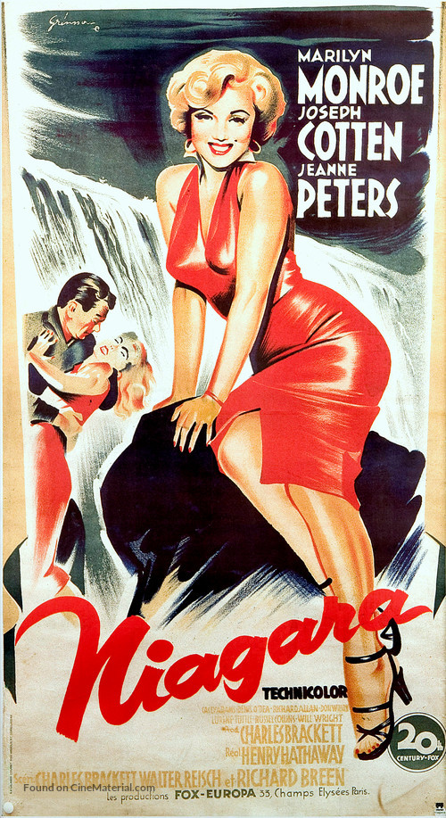 Niagara - French Movie Poster