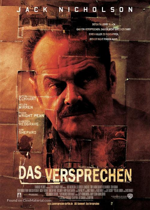 The Pledge - German Movie Poster
