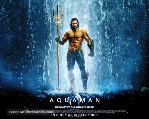 Aquaman - Singaporean Movie Poster