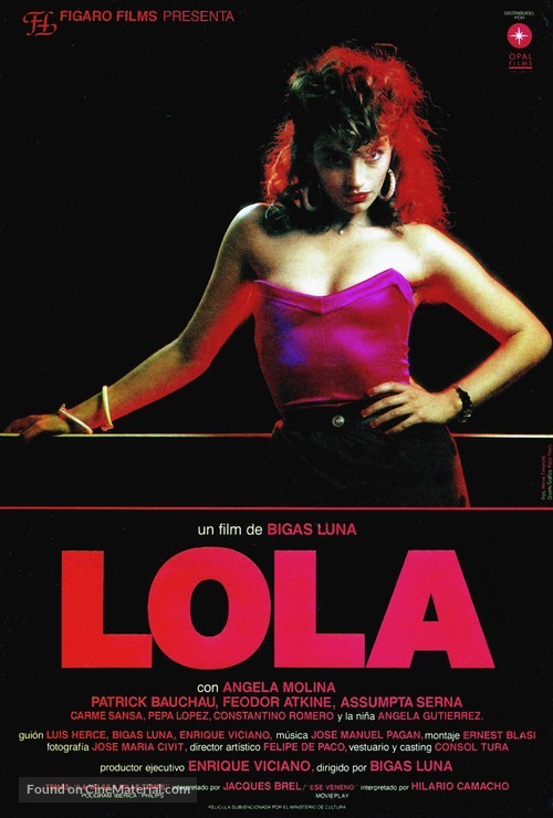 Lola - Spanish Movie Poster