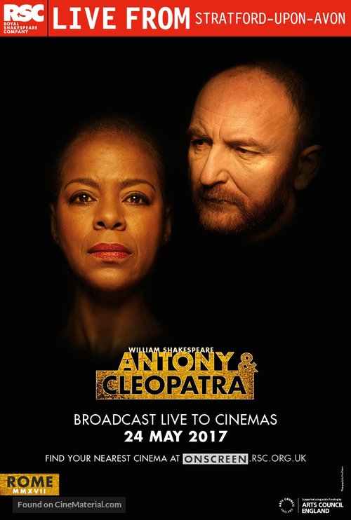 RSC Live: Antony and Cleopatra - British Movie Poster