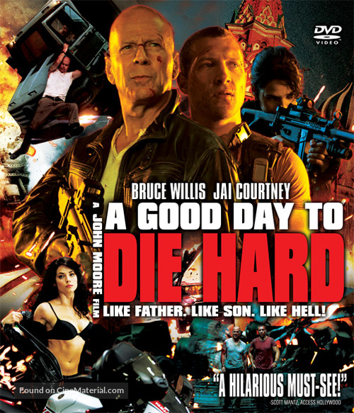 A Good Day to Die Hard - Singaporean DVD movie cover
