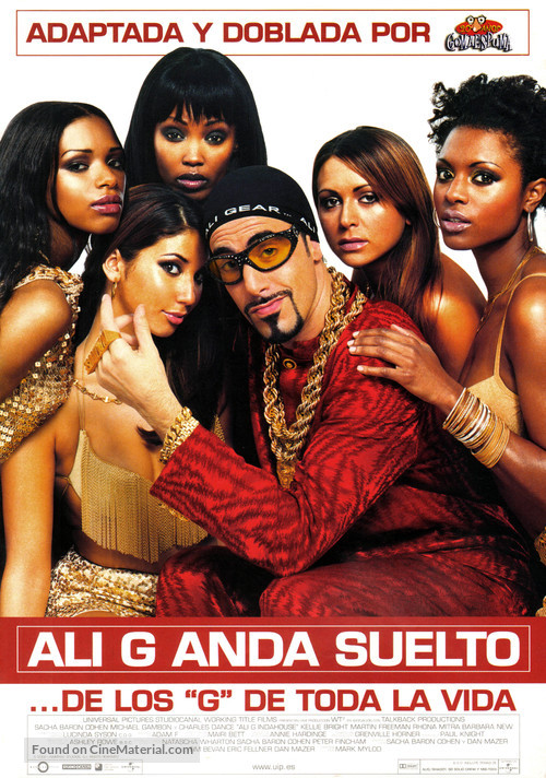Ali G Indahouse - Spanish Movie Poster