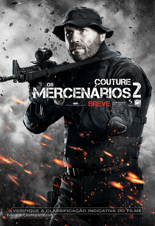 The Expendables 2 - Brazilian Movie Poster