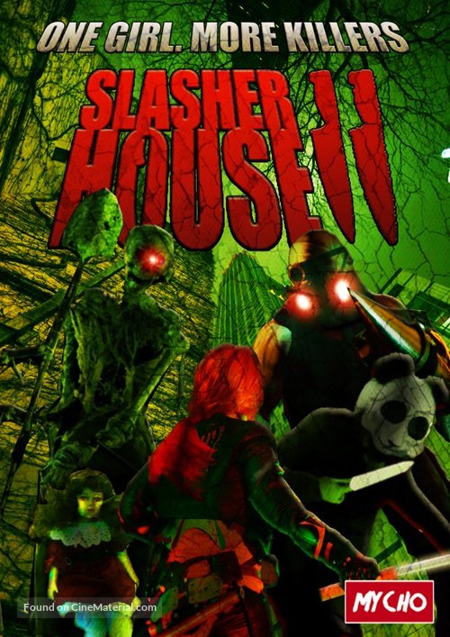 Slasher House 2 - British Movie Poster