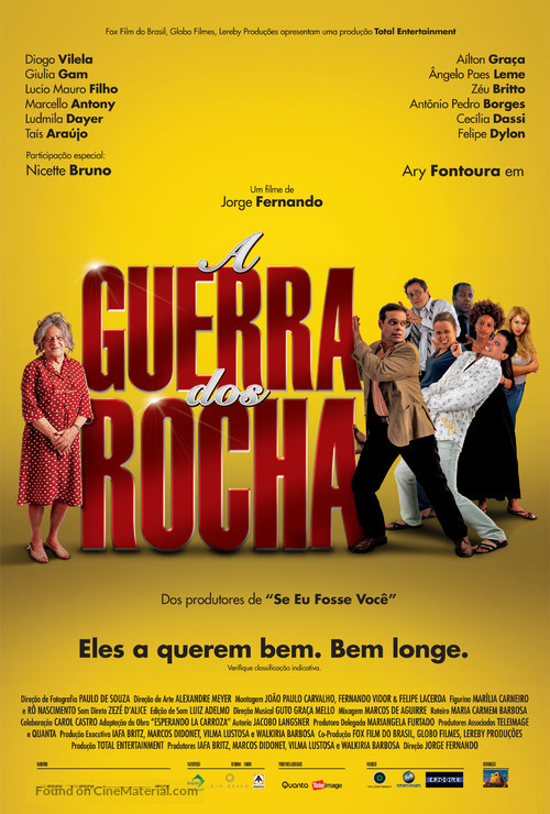 A Guerra dos Rocha - Brazilian Movie Poster