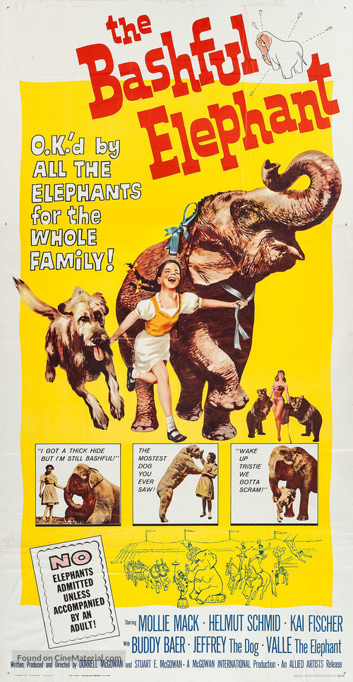 The Bashful Elephant - Movie Poster