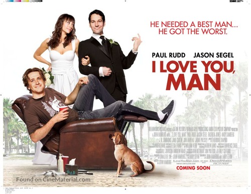 I Love You, Man - British Movie Poster
