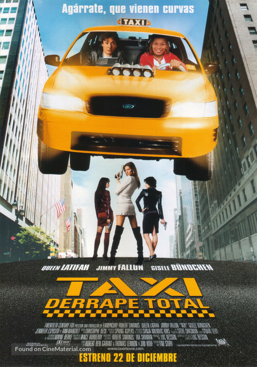 Taxi - Spanish Movie Poster