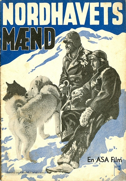 Nordhavets m&aelig;nd - Danish Movie Poster