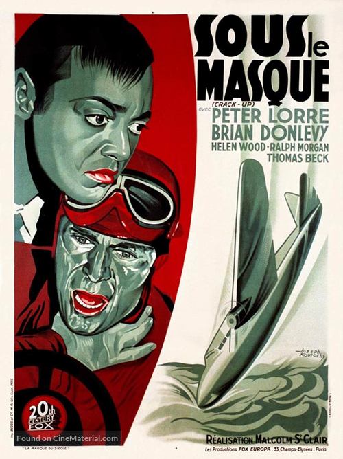 Crack-Up - French Movie Poster