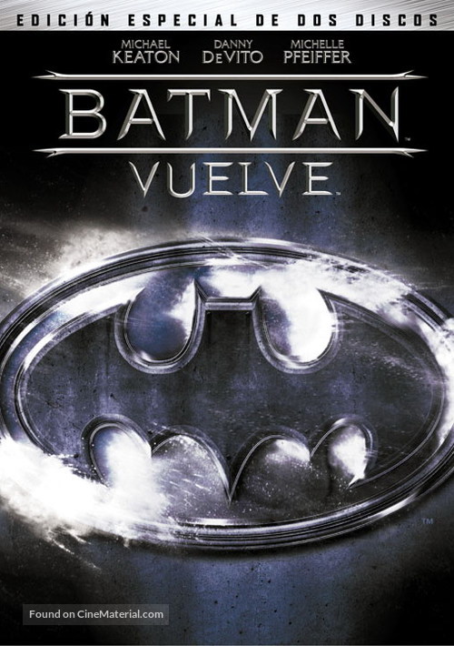Batman Returns - Argentinian DVD movie cover