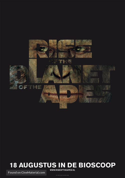 Rise of the Planet of the Apes - Dutch Movie Poster