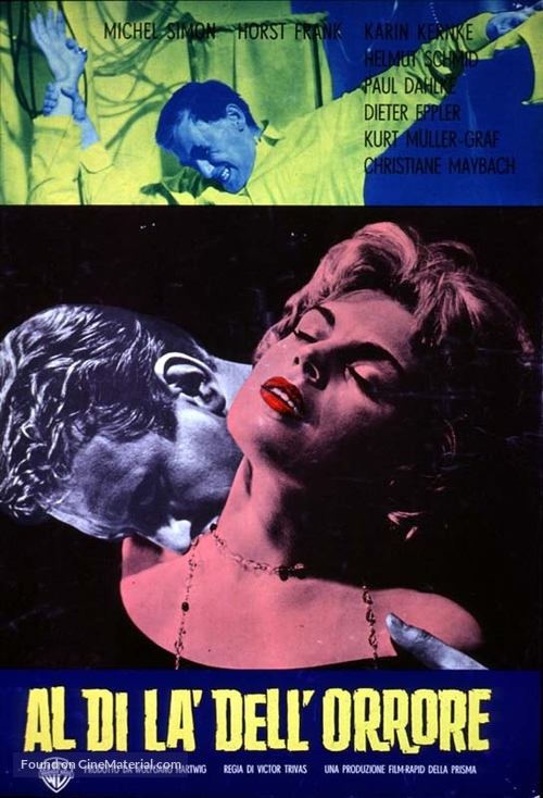 Die Nackte und der Satan - Italian Movie Poster