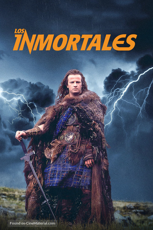 Highlander - Spanish Movie Cover